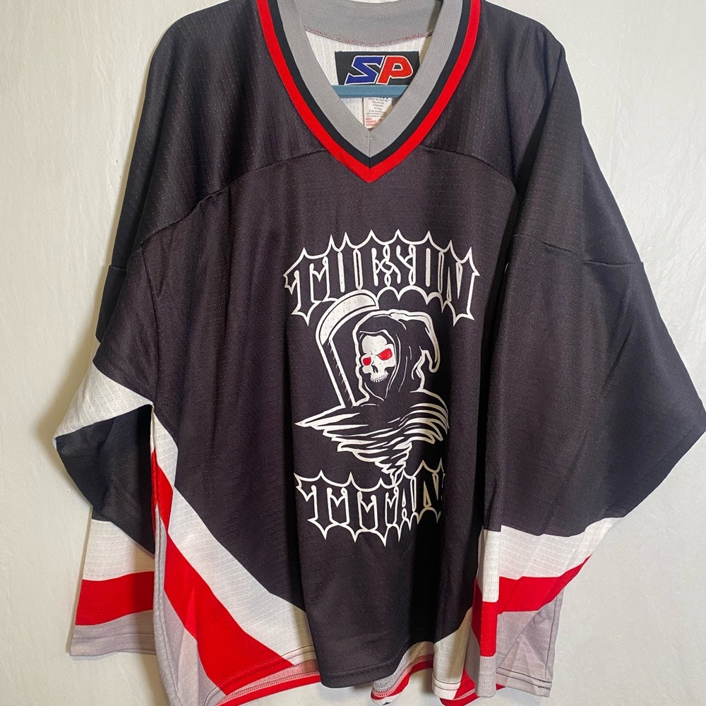 Tucson Titans Grim Reaper Hockey Jersey